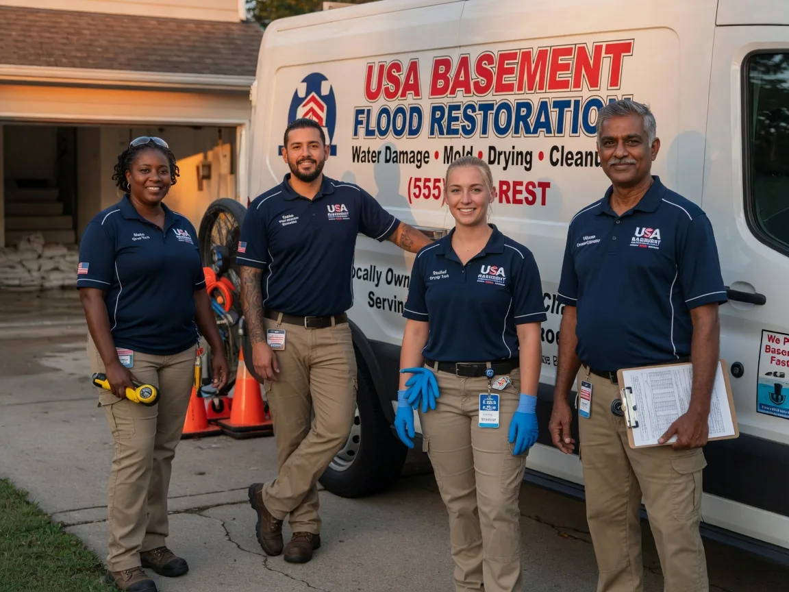 Basement Flood Cleanup company in Curtis Bay, MD