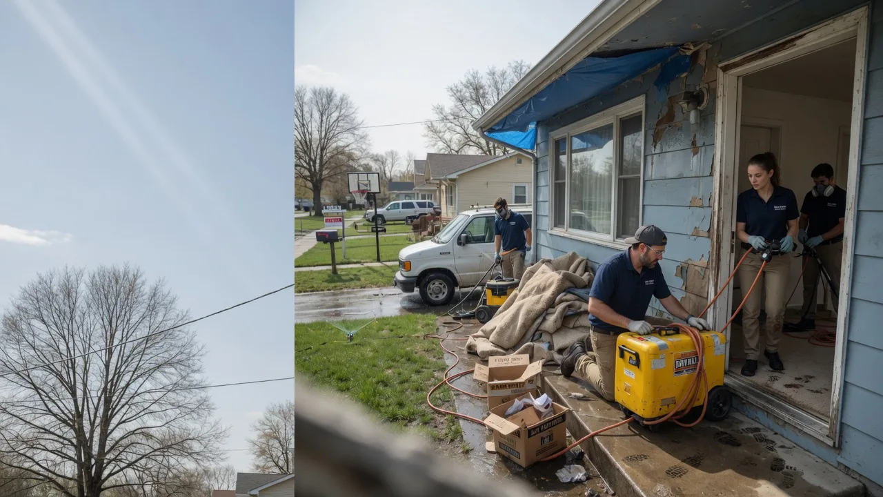 Basement Flood Cleanup in Curtis Bay, MD near me